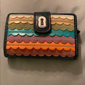 Slightly used fossil wallet